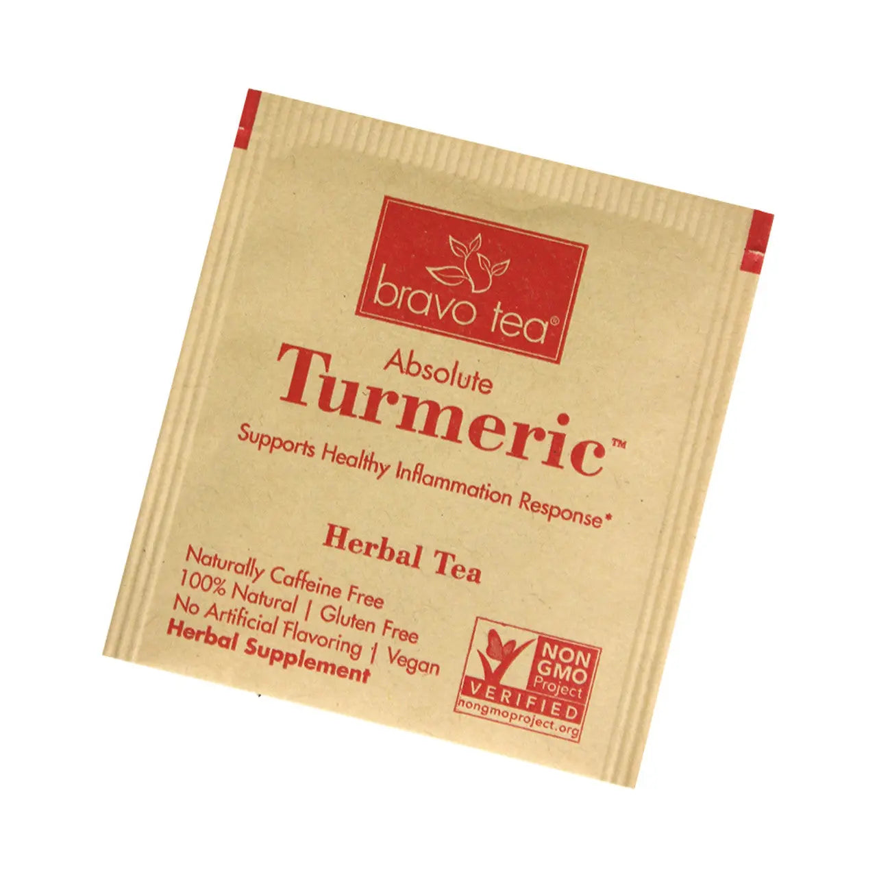 Turmeric Tea by Bravo - 20 Bags caffeine-free herbal blend My Store
