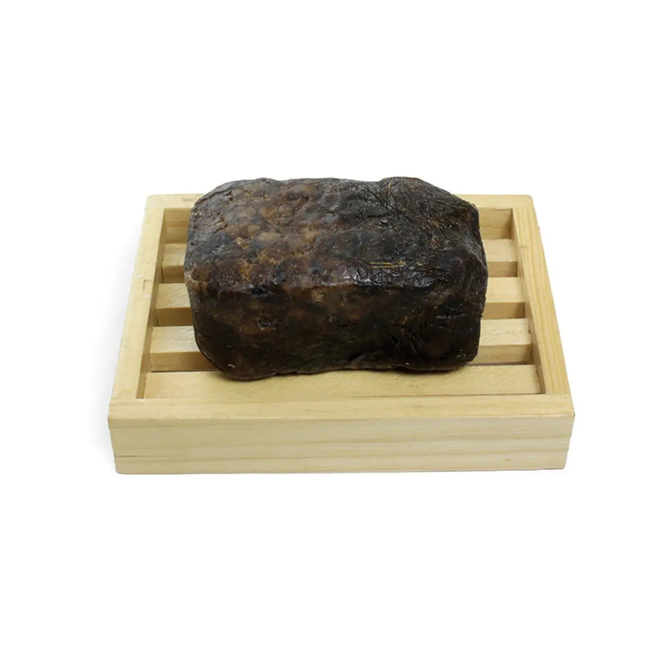 Raw Natural Black Soap Bar - 6 oz - Melanatedpeopleskincare.com