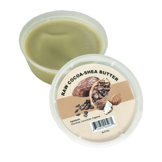 100% Natural Raw Cocoa - Shea Butter - Melanatedpeopleskincare.com