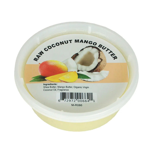 Raw Coconut Mango Butter - Mango butter encourages skin cell renewal for a youthful glow My Store