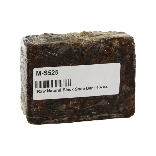 Raw Natural Black Soap Bar - Naturally exfoliates dead skin cells, revealing a brighter, smoother complexion My Store