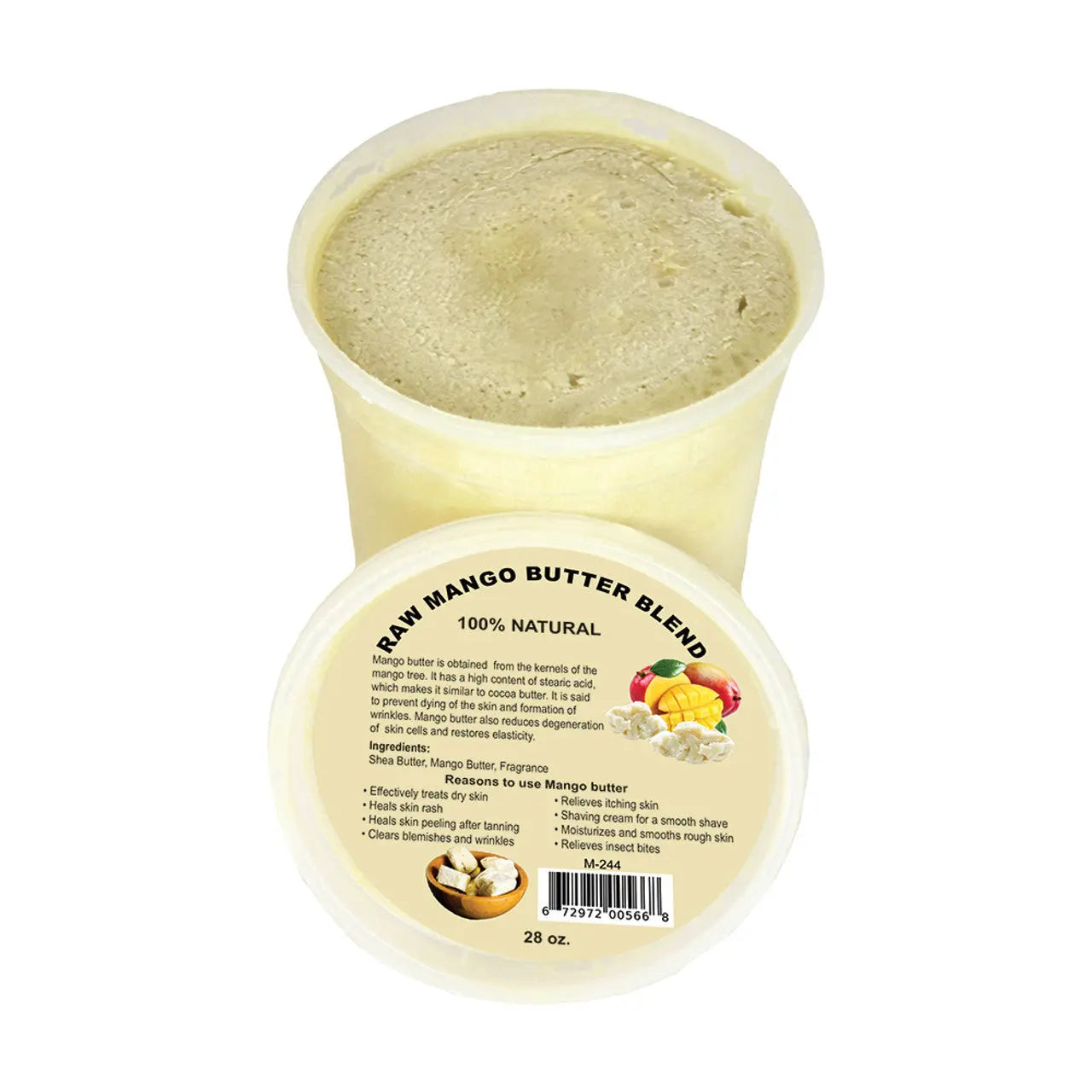 Raw Mango Butter Blend - softens the skin and reduces scars wound healing, and regenerative activity My Store
