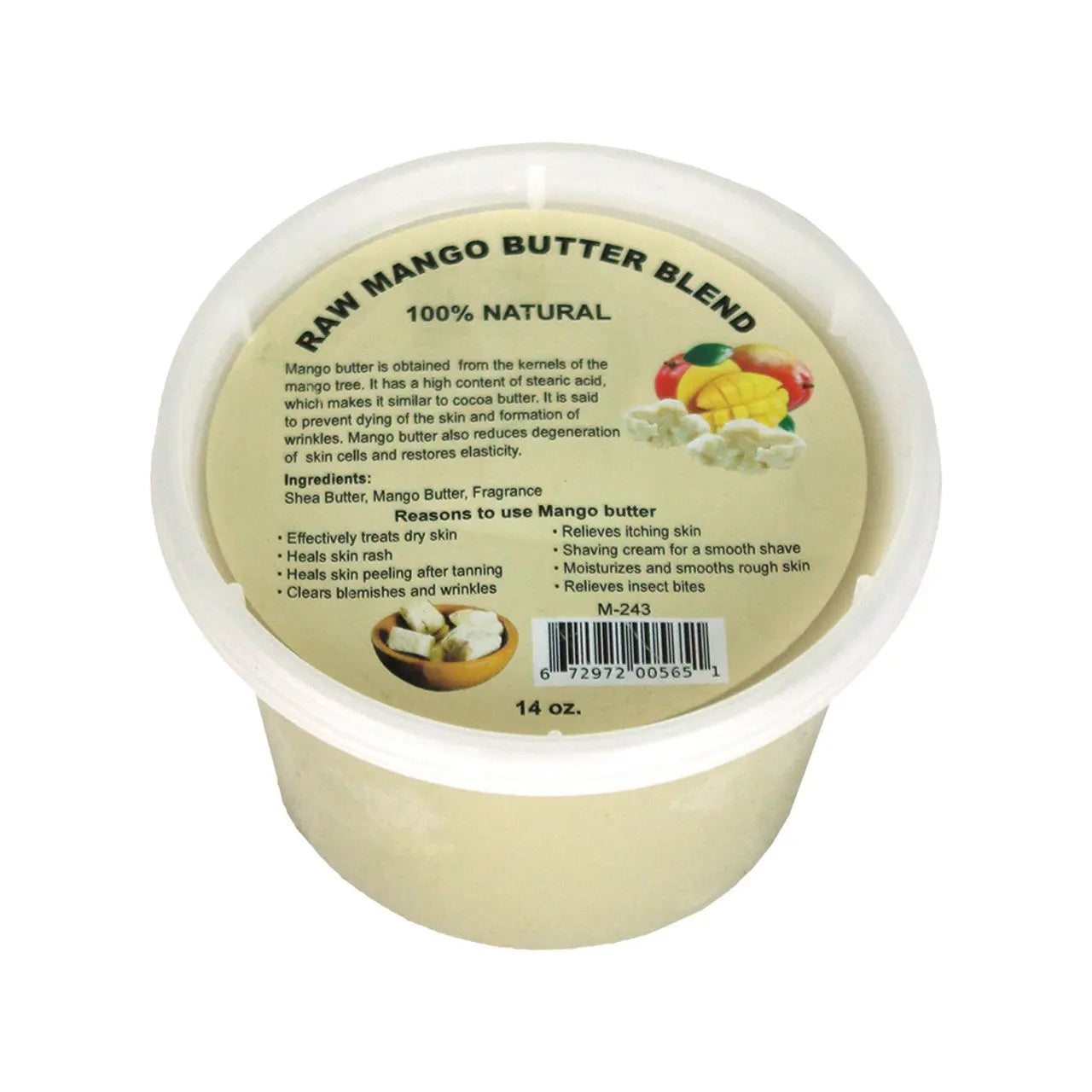 Raw Mango Butter Blend - Medium wound healing softens the skin reduces scars My Store