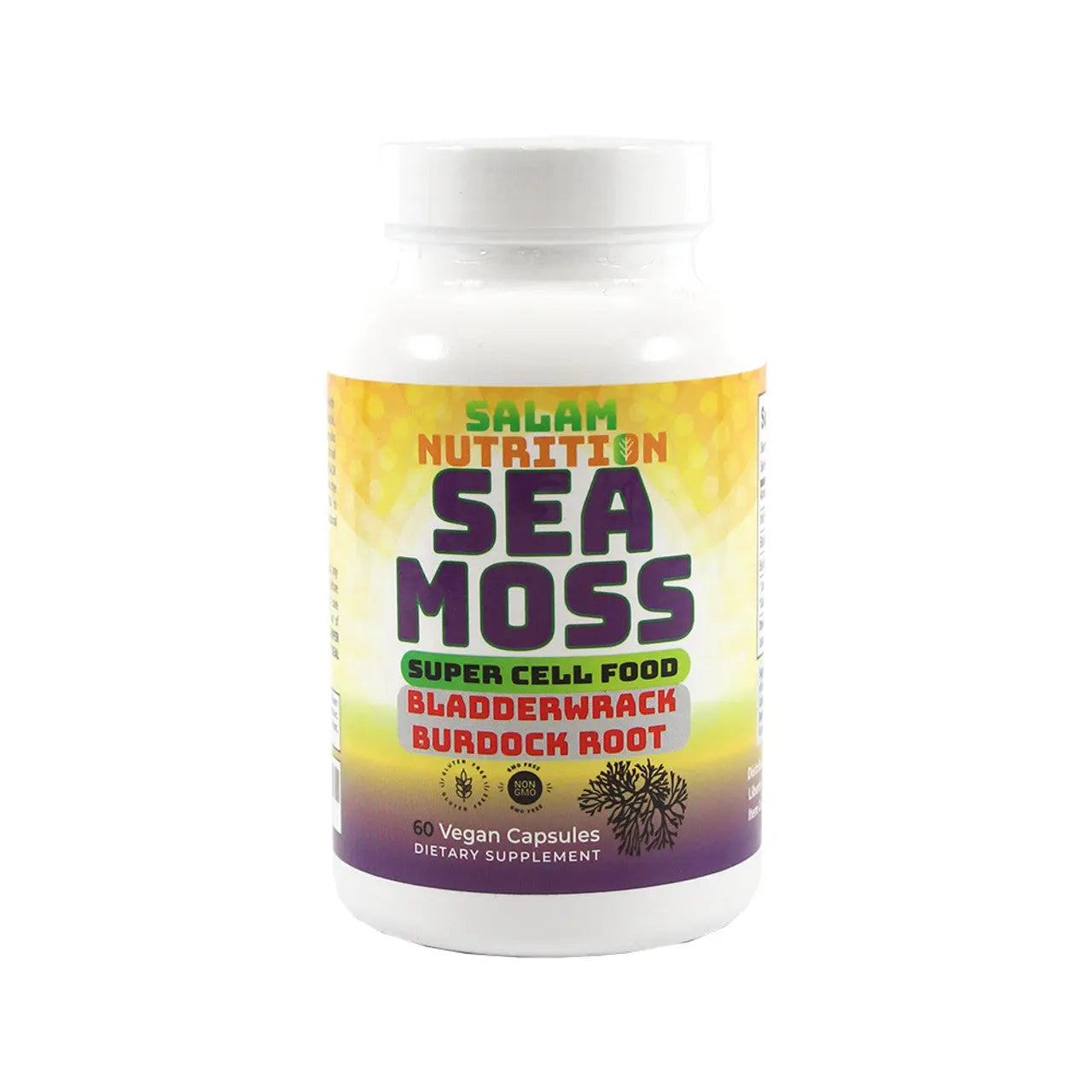 Sea Moss Super Cell Food Capsules (60 Count) Get the immune-boosting benefits of sea moss My Store