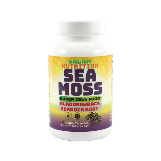 Sea Moss Super Cell Food Capsules (60 Count) Get the immune-boosting benefits of sea moss My Store