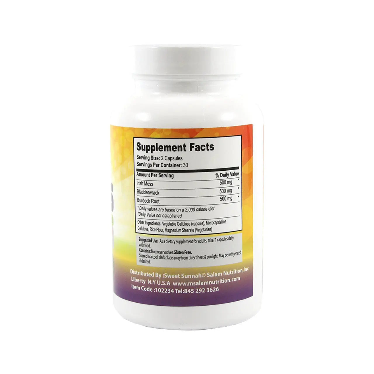 Sea Moss Super Cell Food Capsules (60 Count) Get the immune-boosting benefits of sea moss My Store