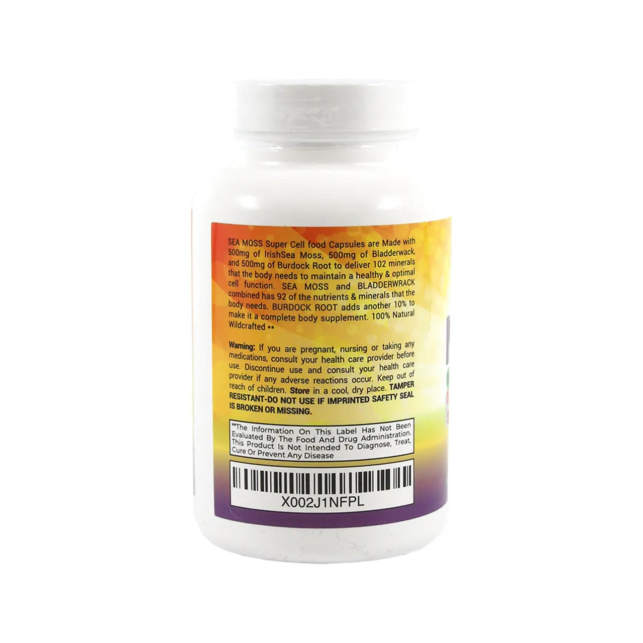 Sea Moss Super Cell Food Capsules (60 Count) Get the immune-boosting benefits of sea moss My Store