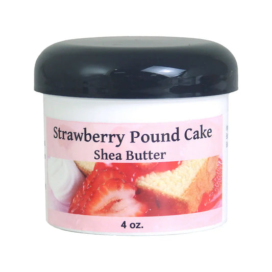 Strawberry Pound Cake Shea Butter - 4 oz Helps decrease skin irritations and spots My Store