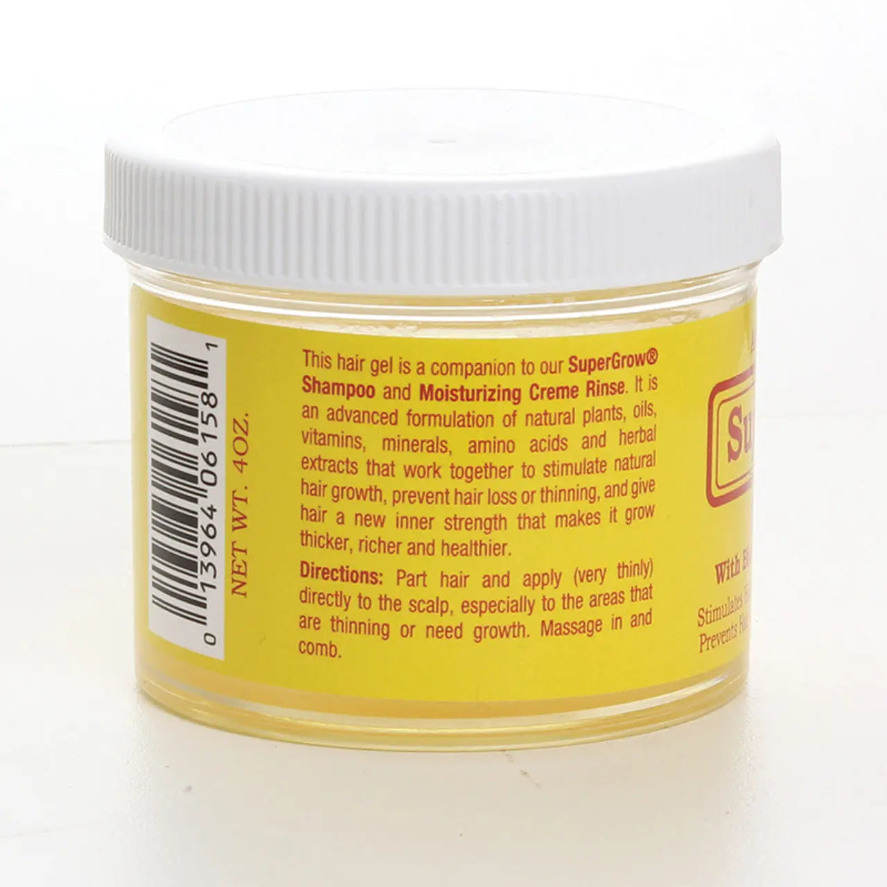 SuperGrow Hair Gel Extra Hold - 4 oz - to promote hair growth, prevent hair loss My Store