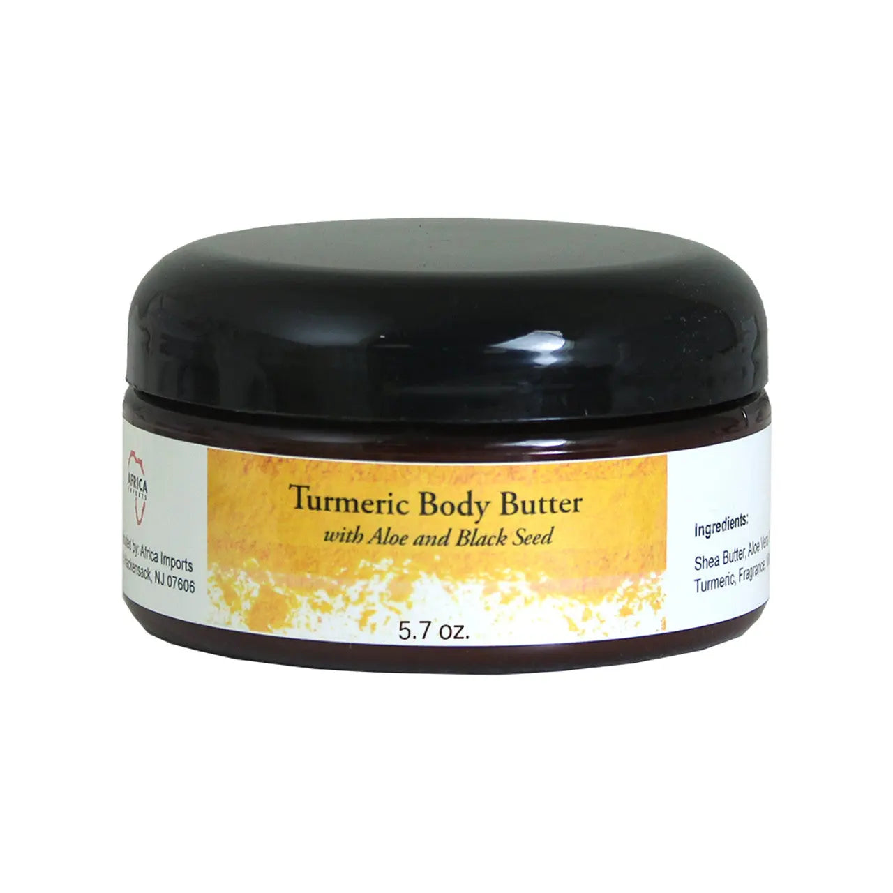 Turmeric Body Butter for Glowing Skin – With Aloe Vera, Black Seed Oil & Shea Butter (5.7 oz) My Store