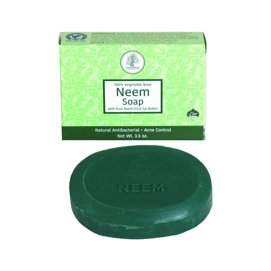 Neem Oil Soap 3.5 oz - Ideal for individuals with acne - prone or problematic skin - Melanatedpeopleskincare.com