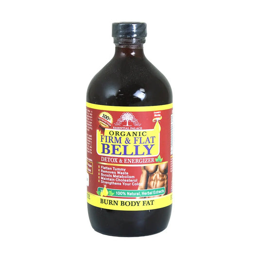Organic Firm & Flat Belly Detox - 16 oz - a natural solution for reducing stubborn belly fat - Melanatedpeopleskincare.com