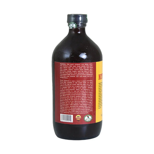 Organic Natural Men Tonic - 16 oz - Experience better sexual function and improved health - Melanatedpeopleskincare.com