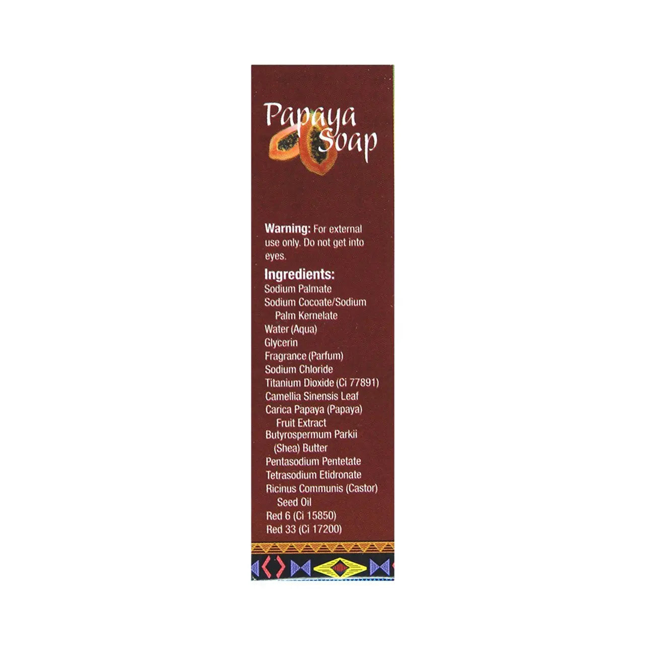 Papaya Soap 3½ oz - gently exfoliate, removing dead skin cells and promoting a healthy, glowing complexion - Melanatedpeopleskincare.com