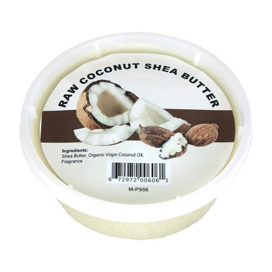 Raw Coconut - Shea Butter - Melanatedpeopleskincare.com
