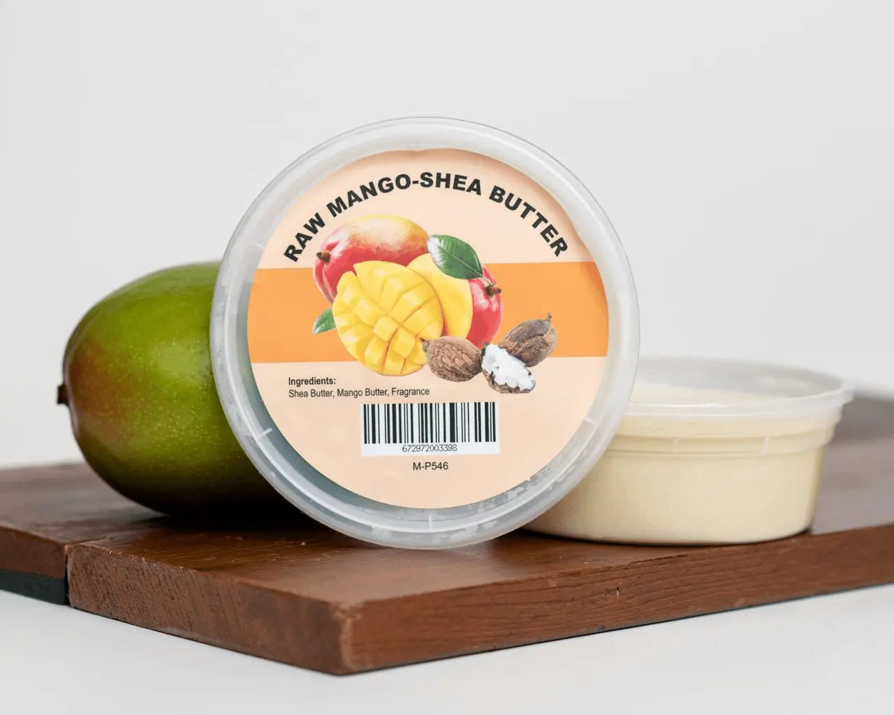 Raw Mango - Shea Butter - 8 oz. container - Melanatedpeopleskincare.com