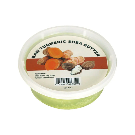 Raw Turmeric - Shea Butter (For Intense Moisturizing) - SM - Melanatedpeopleskincare.com