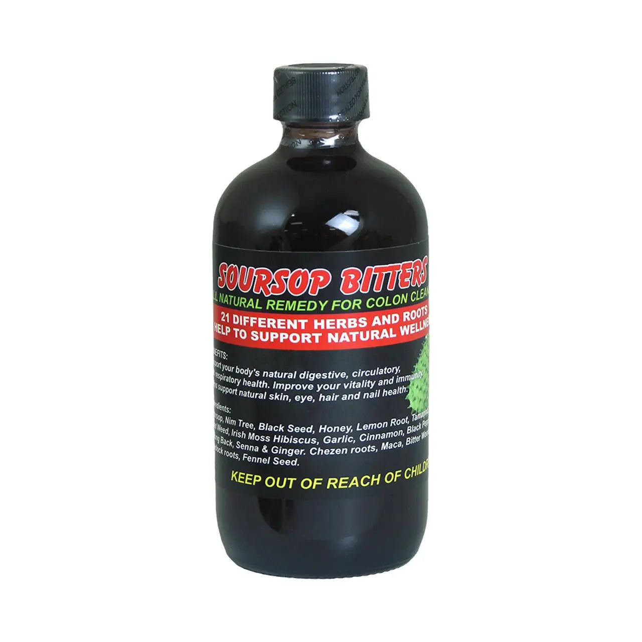 Soursop Bitters - 8 oz. - promote colon health with Soursop Bitters - Melanatedpeopleskincare.com